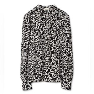 Zadig and Volitaire titus printed silk shirt